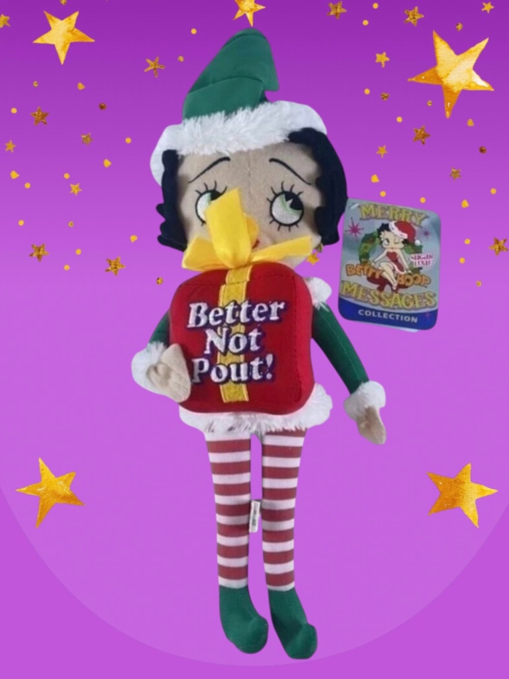 Betty Boop Sugarloaf Cloth Rag Doll 17 Inch